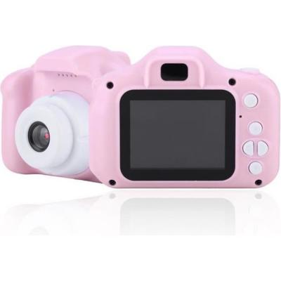 Appareil photo num&eacute;rique HD 1080P pour enfants Mini Portable 2.0 pouces IPS couleur &eacute;cran IPS (rose) 