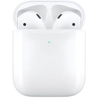 APPLE  &Eacute;couteurs sans fil AirPods 2 - Bo&icirc;tier de charge sans fil - Reconditionn&eacute; - Excellent &eacute;tat 