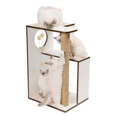  Arbre &Agrave; Chat Vesper V-Box Large Blanc