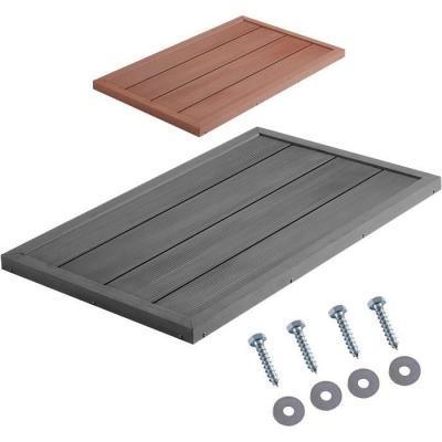 AREBOS  &Eacute;l&eacute;ment de sol pour douche solaire bassin Plaque de base de douche