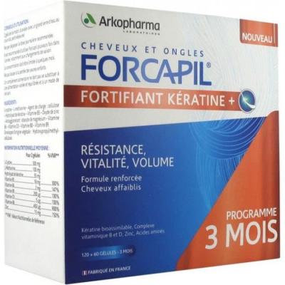 ARKOPHARMA  Forcapil Fortifiant K&eacute;ratine+ 3mois