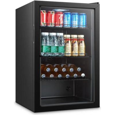 Arri&egrave;re Bar R&eacute;frig&eacute;r&eacute; Vitr&eacute; Noir - 115 Litres  - Combisteel