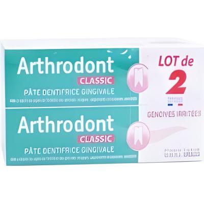 ARTHRODONT  Classic P&acirc;te Dentifrice Gingivale 2x75ml
