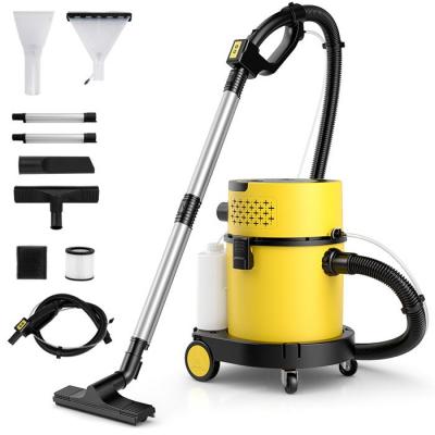 COSTWAY Aspirateur Eau et Poussi&egrave;re 3 en 1 Souffleur avec Filtre -Cuve Polypropyl&egrave;ne 30 L-1200W-Accessoires Complets-Tapis et Tissus