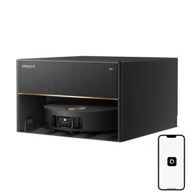 DREAME X50 Master Aspirateur Robot avec base compacte 24,9 cm, base 8 en 1, 20 000 Pa