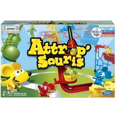 HASBRO Attrap souris pieges et cascades de folie - jeu de societe action - enfant 6 ans+