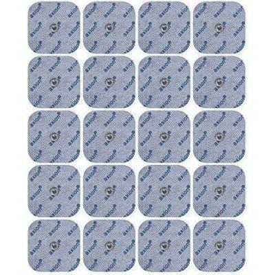 AXION GMBH Axion - Pack &Eacute;conomique De 20 &Eacute;lectrodes 45 Mm X 45 Mm - Compatible Avec Beurer Tens - Ems (Em 40 / Em 41 / Em 41.1 / Em 80) Et Sanitas (Sem 40 / 42)