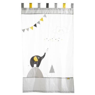 SAUTHON Rideau Organdi 105 X 180 Cm Babyfan -  D&eacute;co