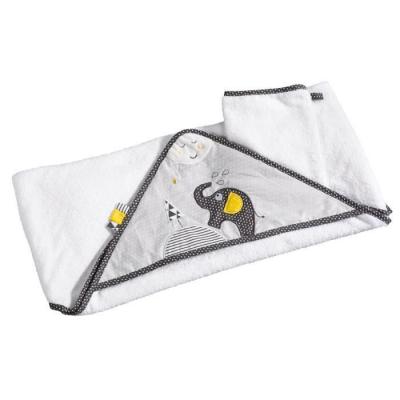 SAUTHON Cape de bain et gant de toilette babyfan - 