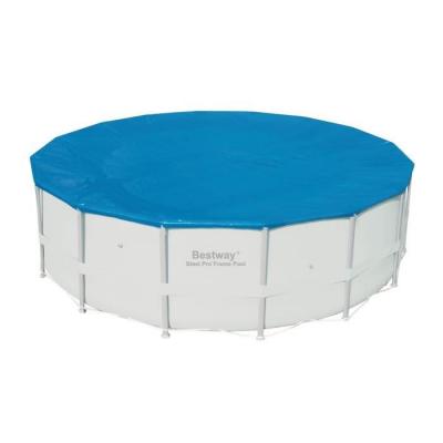 BESTWAY B&acirc;che 4 Saisons Pour Piscine Frame Pool Ronde Diam 488  58249