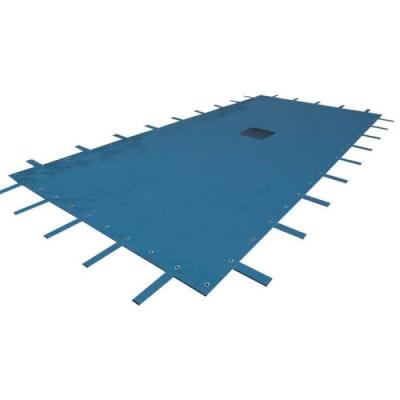 WERKA PRO B&acirc;che de protection 140g/m2 pour piscine rectangulaire 8 x 14 m