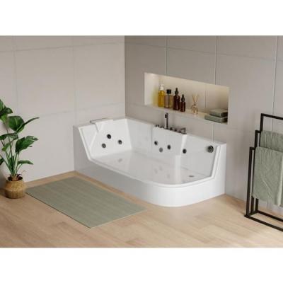 Baignoire baln&eacute;o vitr&eacute;e aria blanche - 1 place - 263l - 80*170*57cm