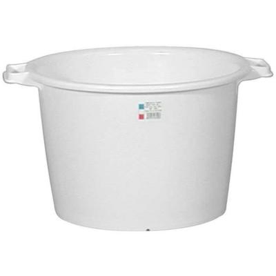 ALUMINIUM ET PLASTIQUE ALUMINIUM ET PLASTIQ - Baquet rond 30L &Oslash;44cm blanc alimentaire