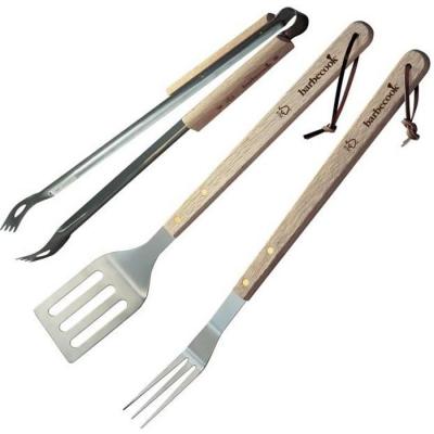 BARBECOOK Set d'ustensiles 3 pi&egrave;ces pour barbecue  EP20
