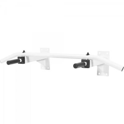 GORILLA SPORTS Barre de traction &agrave; fixer au mur, blanc