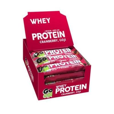 GO ON NUTRITION Barre proteinee 20 24x50g Canneberge  Proteine