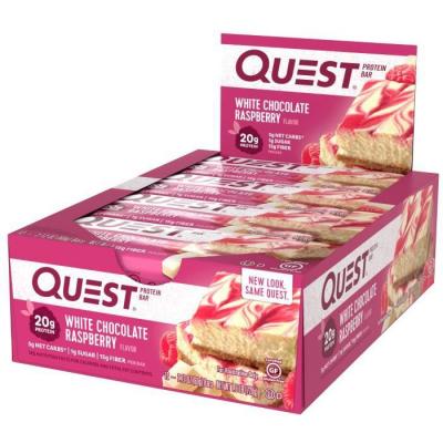QUEST NUTRITION  Barre Quest 60g x 12 - Barres prot&eacute;in&eacute;es