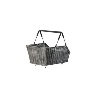 BASIL Panier v&eacute;lo  Cento en rotin (compatible syst&egrave;me de fixation MIK