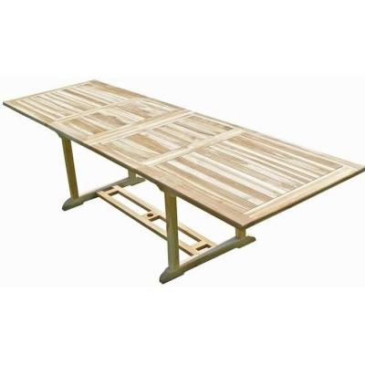 C&L JARDIN Table de jardin en teck BATAN 10/12 places