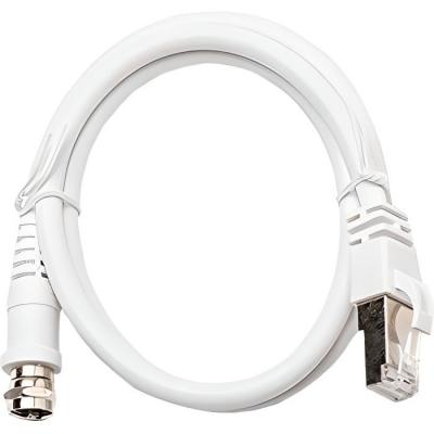BATILEC  - Cordon RJ45-Coax fiche F Grade 3-70 cm pour T&eacute;l&eacute;vision