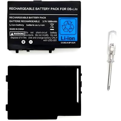 IDIFFUSION Batterie de rechange pour Nintendo DS Lite avec tournevis - 2000mAh
