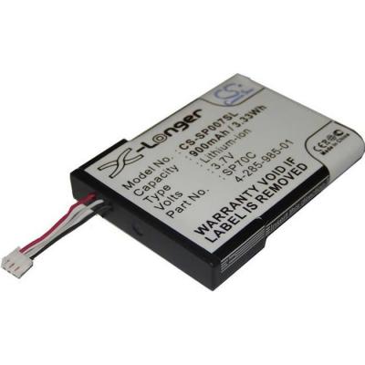  vhbw Batterie compatible avec Sony PSP E1008, E1004, E1002, E1000, E1003 console de jeux (1000mAh, 3,7V, Li-ion) - Remplacement pour 4-285-985-01 