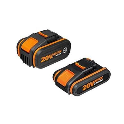 WORX  WA3605 Powershare Set 2 piles 20V
