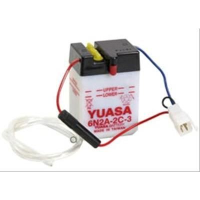 YUASA Batterie 6n2a-2c 6v2.1ah classic l70x47 h106 - livree sans acide