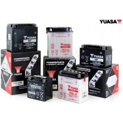 YUASA Batterie YB4L-B Conventionnelle Avec Entretien- Livr&eacute;e Avec Pack Acide