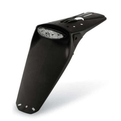 ACERBIS  Support de Plaque d'immatriculation LED homologu&eacute;e 30&deg; Noir