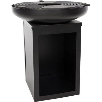 BBGRILL RedFire Gril &agrave; plancha d'ext&eacute;rieur Matanzas Acier Noir mat