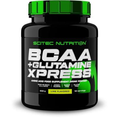 SCITEC NUTRITION Bcaa + glutamine xpress 600g citron vert 