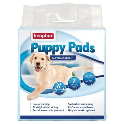 BEAPHAR Tapis d'&eacute;ducation pour chiot super absorbant Puppy Pads lot de 7