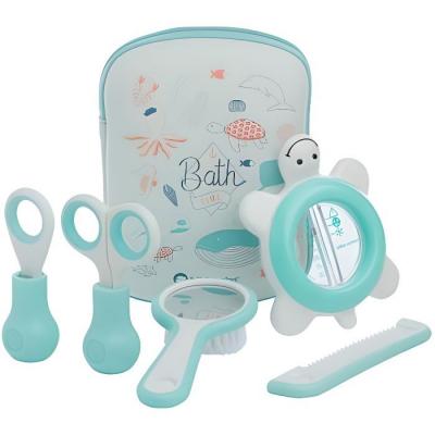 BEBE CONFORT Trousse de soin - Coffret Naissance Water World - Bleu