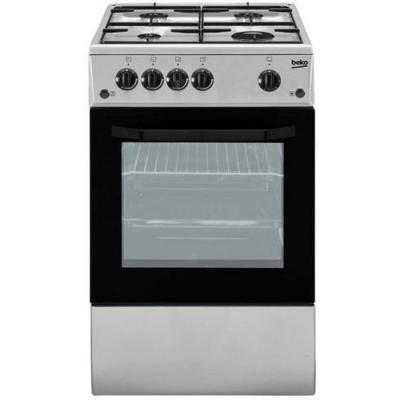 BEKO Gaziniere  mod&egrave;le csg42011fs inox 4 foyers 51 litres