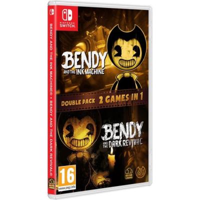 JUST FOR GAMES Bendy Double Pack (ink Machine + Dark Revival) Nintendo Switch - Neuf