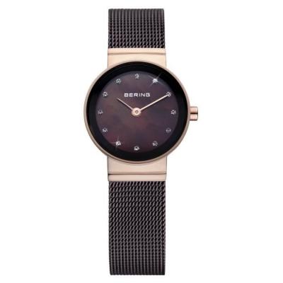 BERING  montre femme, mixte 10122-265 bordeaux, brun