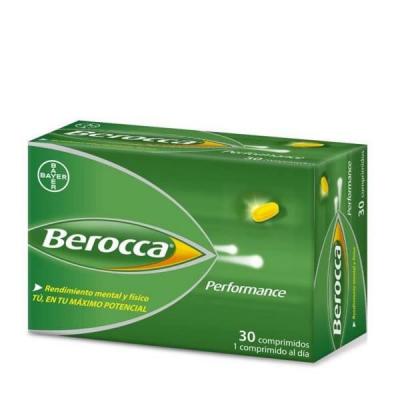 BEROCCA  Comprim&eacute;s de vitamines de performance 30 Units