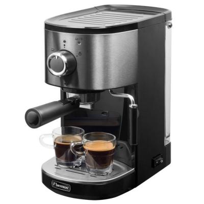 BESTRON Machine &agrave; expresso 15 bars argent  AES800STE - argent