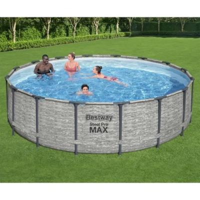 BESTWAY  Piscine ronde Power Steel 488x122 cm