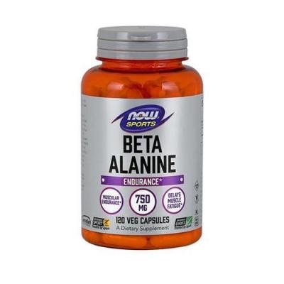 NOW FOODS B&ecirc;ta-alanine 750mg 120 cap Standard  Acides Amines - BCAA