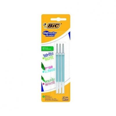 BIC  Blister De 3 Recharges Gelocity Illusion Vert