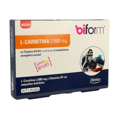 BIFORM  - L-Carnitine 14 fioles de 2000mg