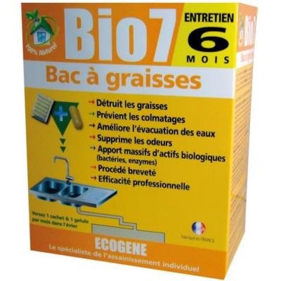 BIO7 Entretien du bac &agrave; graisses  naturel 480 g
