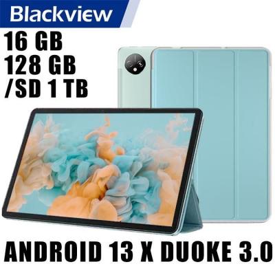 BLACKVIEW Tab 80 Tablette Tactile 10.1 Android 13 16Go+128Go/SD 1To 7680mAh 13MP Face ID,5G Wifi,4G Dual SIM Tablette PC - Vert 