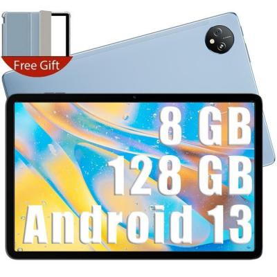 BLACKVIEW Tab 80 Tablette Tactile 10.1 Android 13 Octa-core 8Go+128Go/SD 1To 7680mAh Face ID,5G Wifi,4G Dual SIM Tablette PC - Bleu 