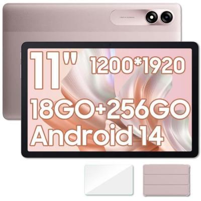  Blackview Tab 9 WiFi Tablette Tactile 10.95 1200*1920 1080P FHD Android 14 18Go+256Go/SD 1To 8200mAh Widevine L1 Mode PC WPS - Rose 