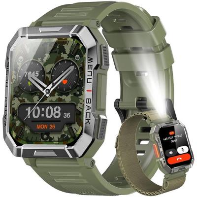BLACKVIEW Montre Connect&eacute;e -  - W60 - &Eacute;tanche IP68 - 100 Modes Sportifs - Bluetooth 5.3 - Vert