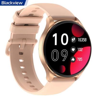 BLACKVIEW  X20 Montre Connect&eacute;e Homme Femme Smartwatch Sport Etanche IP68 pour Android iOS - Or 