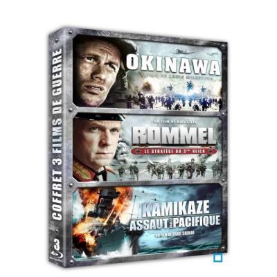 Okinawa - Rommel : Le strat&egrave;ge du 3&egrave;me Reich - Kamikaze, assaut dans le Pacifique Coffret 3 Blu-Ray
